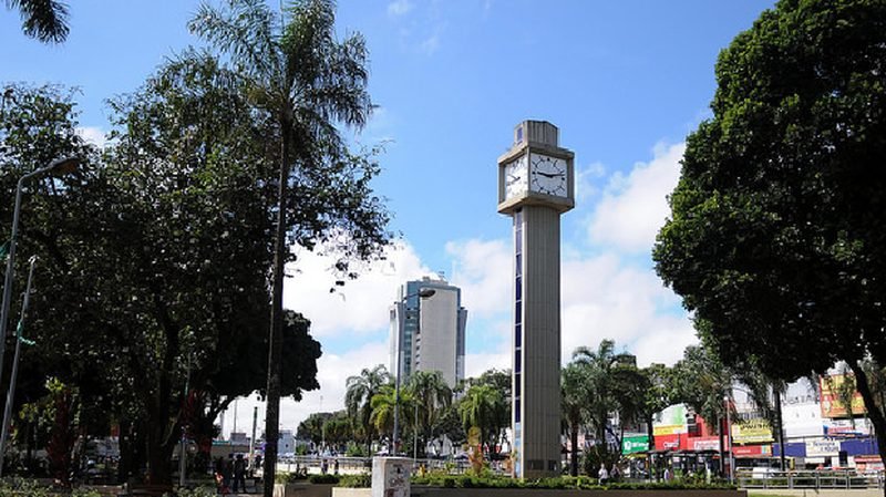 Vista das Regiões Administrativas do Distrito Federal